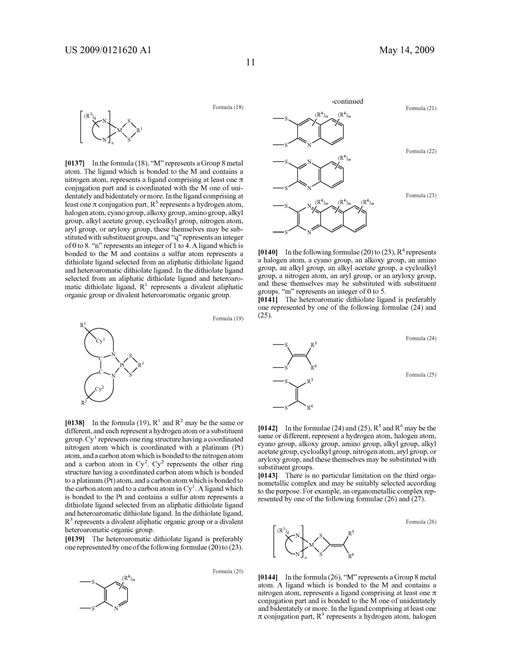 ORGANOMETALLIC COMPLEX, ORGANIC EL ELEMENT AND ORGANIC EL DISPLAY - diagram, schematic, and image 42