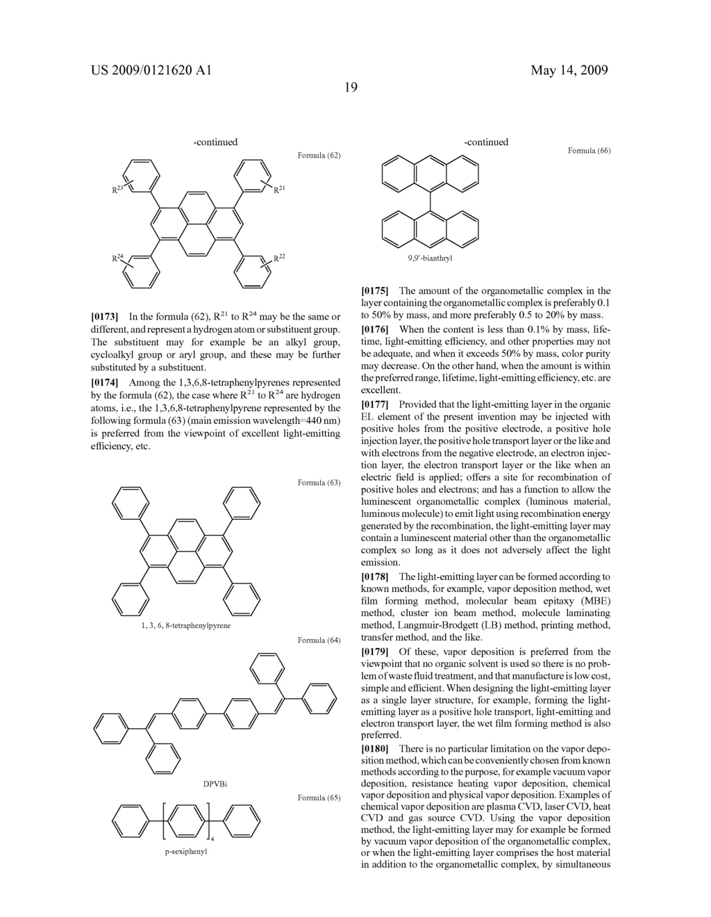 ORGANOMETALLIC COMPLEX, ORGANIC EL ELEMENT AND ORGANIC EL DISPLAY - diagram, schematic, and image 50