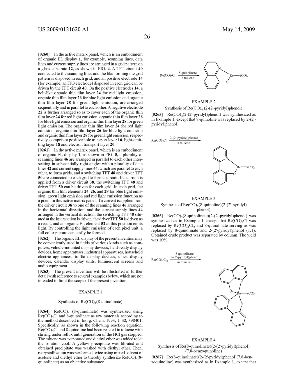 ORGANOMETALLIC COMPLEX, ORGANIC EL ELEMENT AND ORGANIC EL DISPLAY - diagram, schematic, and image 57