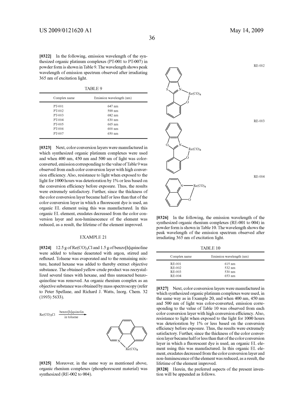 ORGANOMETALLIC COMPLEX, ORGANIC EL ELEMENT AND ORGANIC EL DISPLAY - diagram, schematic, and image 67