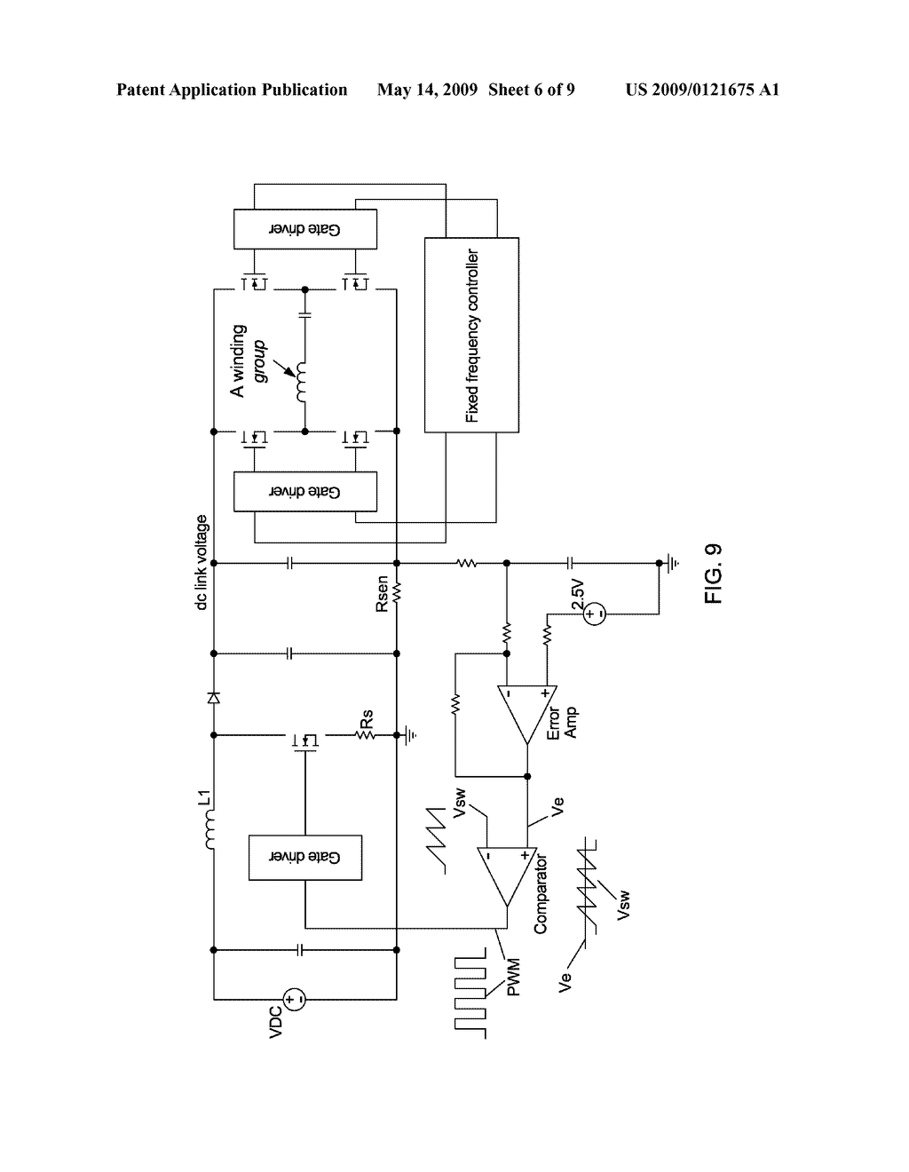 ELECTRONIC CONTROL METHOD FOR A PLANAR INDUCTIVE BATTERY CHARGING APPARATUS - diagram, schematic, and image 07