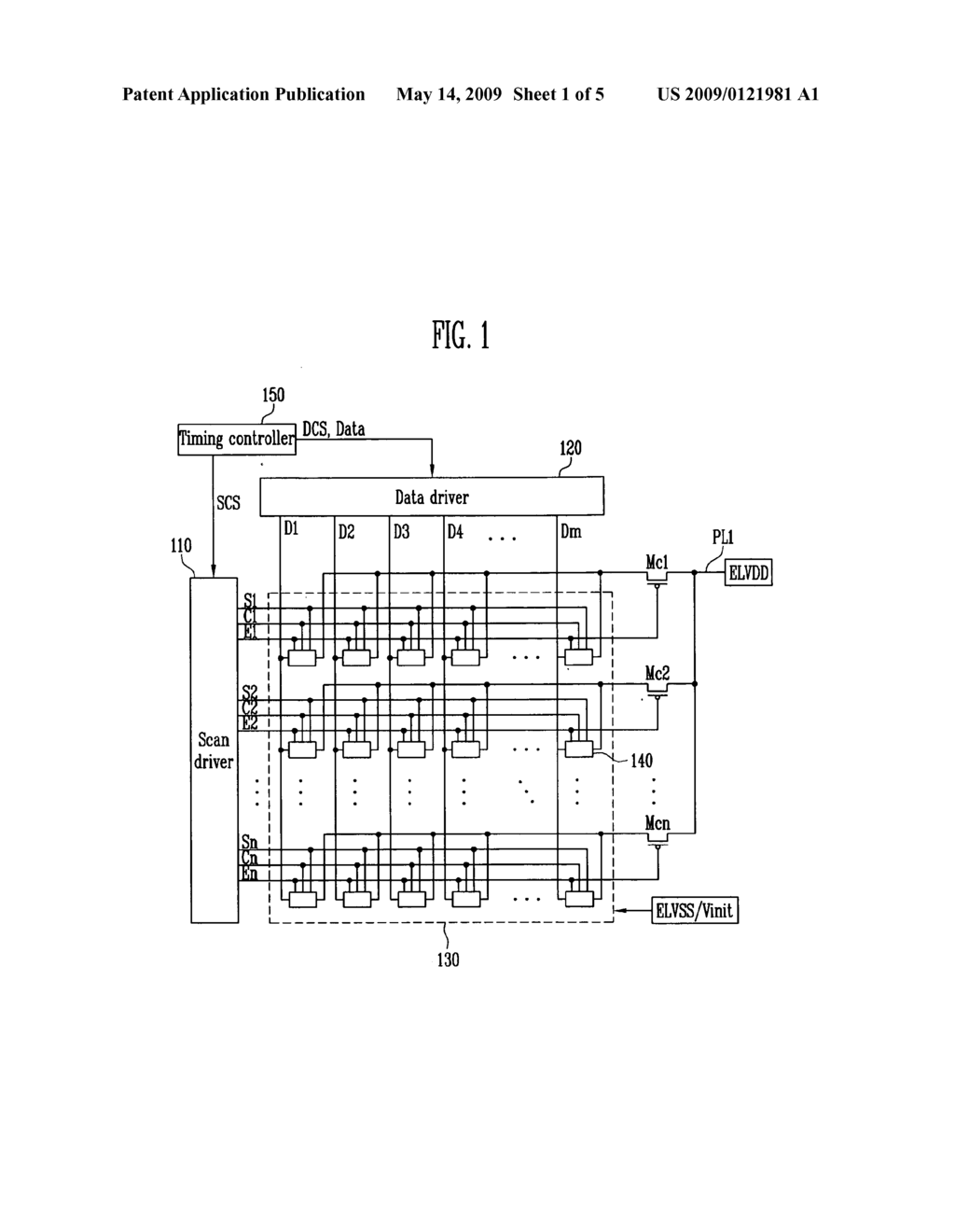 Organic light emitting display device and driving method using the same - diagram, schematic, and image 02