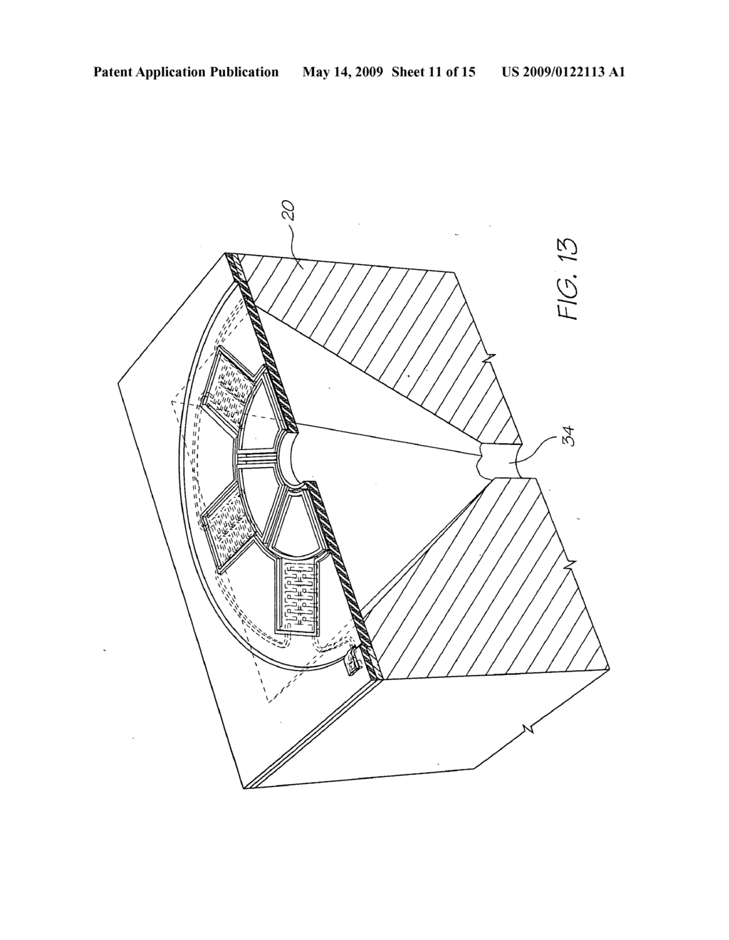 Printhead Having Nozzle Arrangements With Radial Actuators - diagram, schematic, and image 12