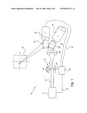 LENS DEVICE COMPRISING A DISPLACEABLE LENS AND LASER SCANNING SYSTEM diagram and image