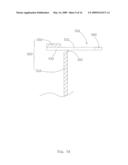 Frame with a Mounting Ear, Display Device Using the Frame and a Method of Manufacturing the Same diagram and image