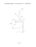 Frame with a Mounting Ear, Display Device Using the Frame and a Method of Manufacturing the Same diagram and image