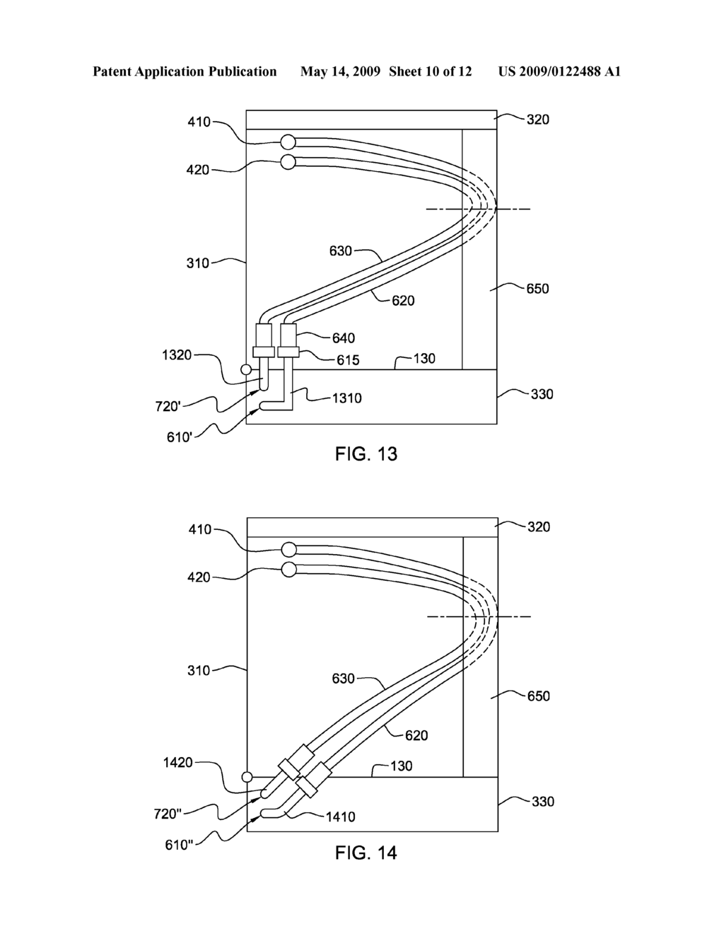 APPARATUS FOR FACILITATING COOLING OF AN ELECTRONICS RACK THROUGH THE USE OF AN AIR-TO-LIQUID HEAT EXCHANGER - diagram, schematic, and image 11