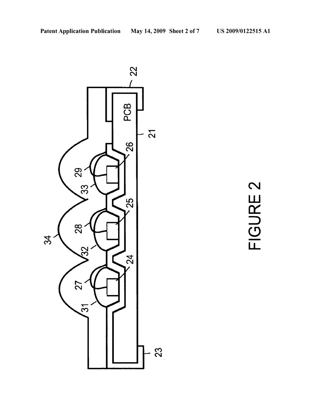 USING MULTIPLE TYPES OF PHOSPHOR IN COMBINATION WITH A LIGHT EMITTING DEVICE - diagram, schematic, and image 03