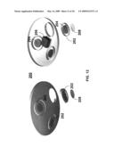 Apparatus configured to provide functional and aesthetic lighting from a fan diagram and image