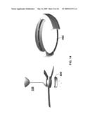 Apparatus configured to provide functional and aesthetic lighting from a fan diagram and image