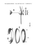 Apparatus configured to provide functional and aesthetic lighting from a fan diagram and image