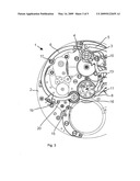 TOOTHED WHEEL, CORRESPONDING GEAR SYSTEM AND CLOCK MOVEMENT, FOR A TIMEPIECE diagram and image