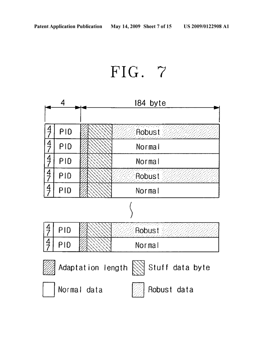 DIGITAL BROADCASTING TRANSMISSION/RECEPTION DEVICES CAPABLE OF IMPROVING A RECEIVING PERFORMANCE AND SIGNAL PROCESSING METHOD THEREOF - diagram, schematic, and image 08