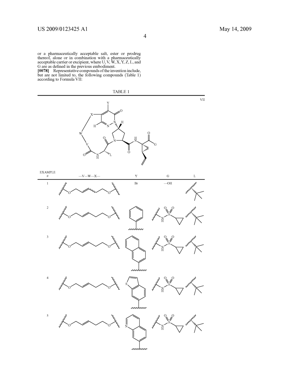 MACROCYCLIC, PYRIDAZINONE-CONTAINING HEPATITIS C SERINE PROTEASE INHIBITORS - diagram, schematic, and image 05