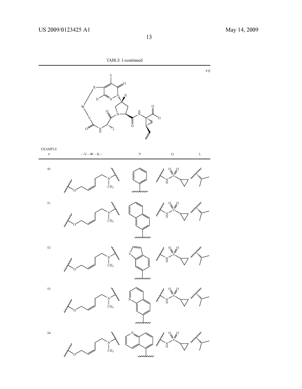 MACROCYCLIC, PYRIDAZINONE-CONTAINING HEPATITIS C SERINE PROTEASE INHIBITORS - diagram, schematic, and image 14