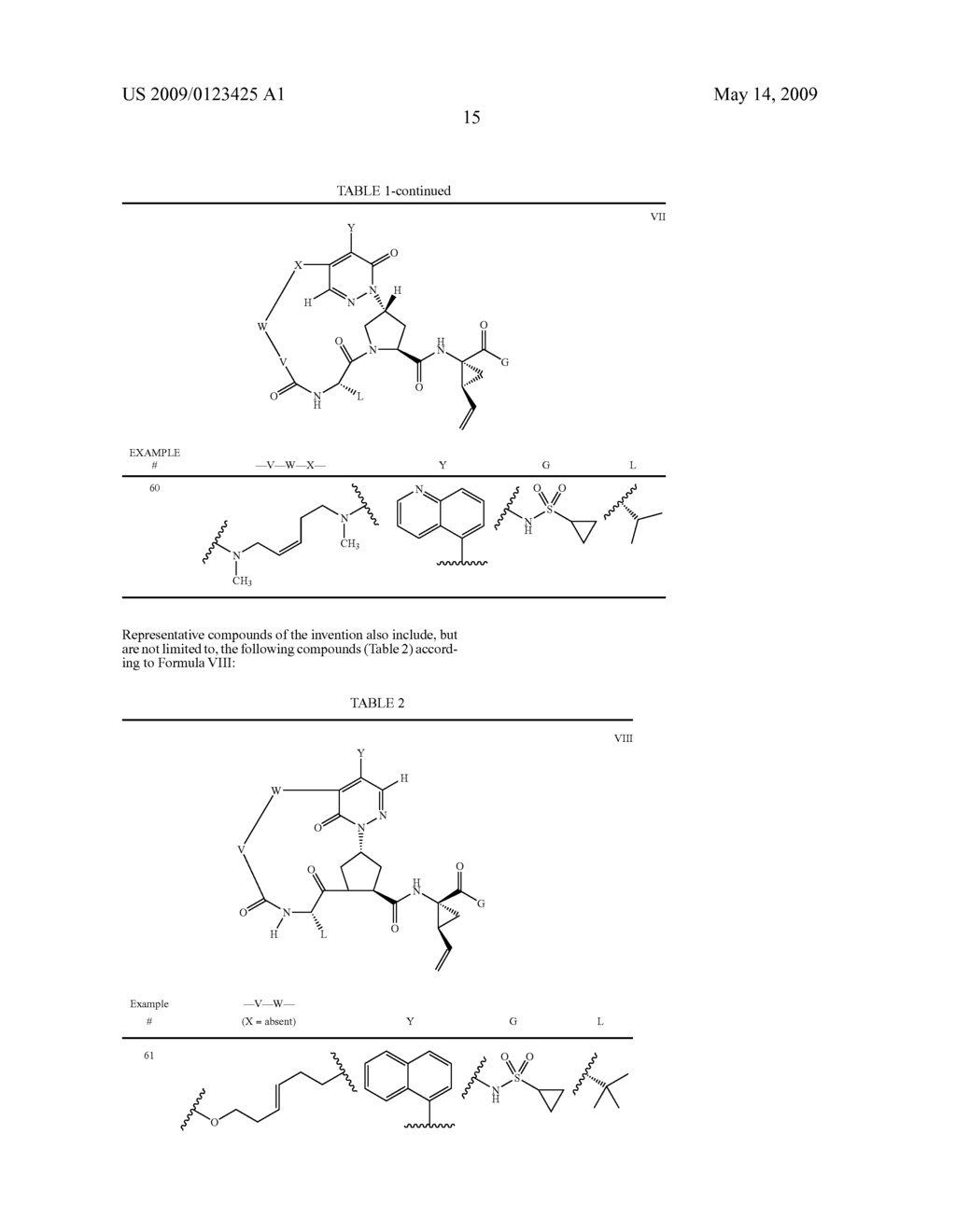 MACROCYCLIC, PYRIDAZINONE-CONTAINING HEPATITIS C SERINE PROTEASE INHIBITORS - diagram, schematic, and image 16