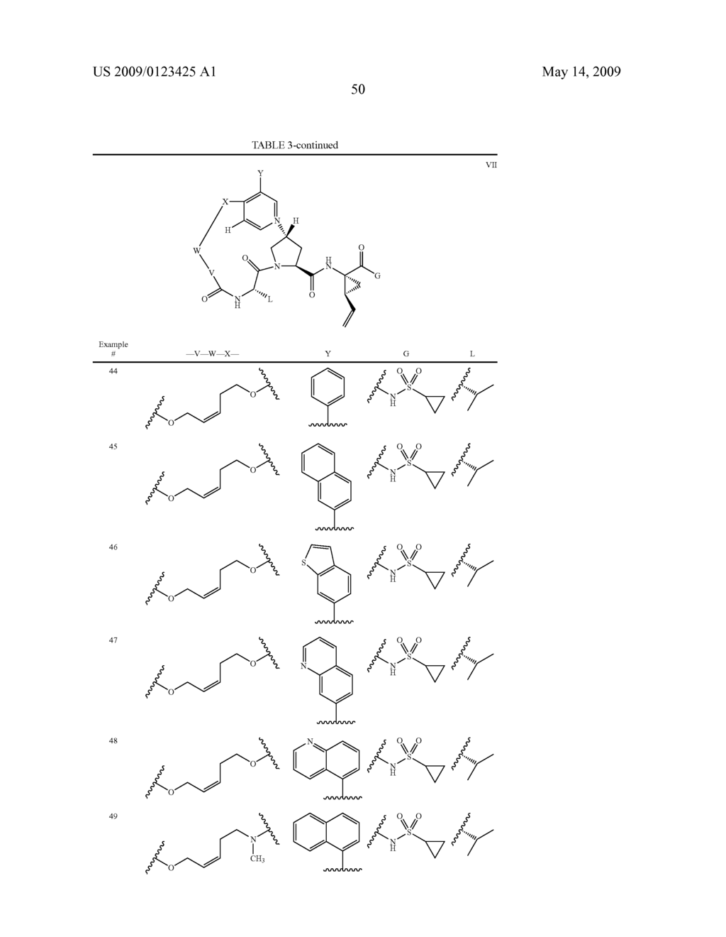 MACROCYCLIC, PYRIDAZINONE-CONTAINING HEPATITIS C SERINE PROTEASE INHIBITORS - diagram, schematic, and image 51