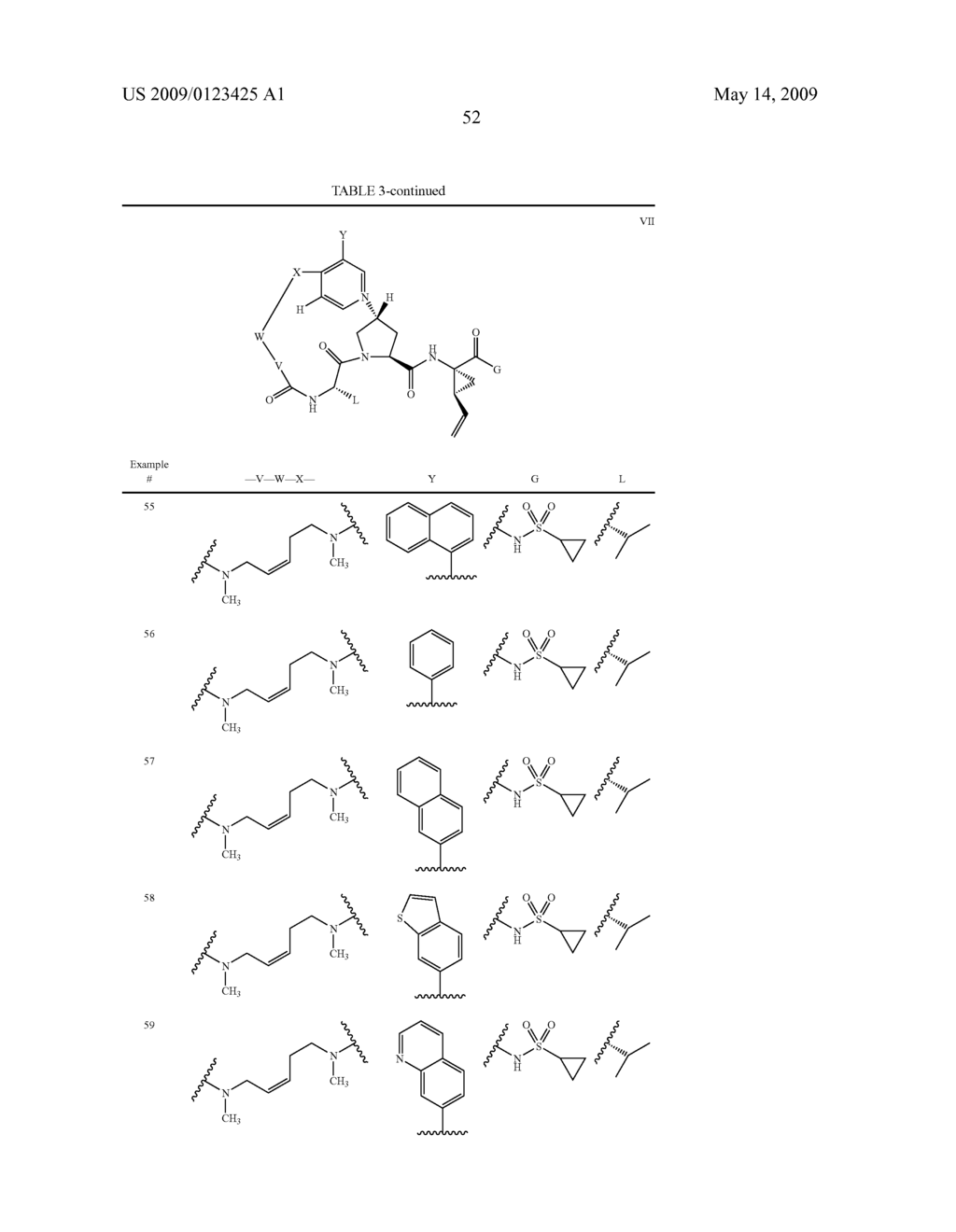 MACROCYCLIC, PYRIDAZINONE-CONTAINING HEPATITIS C SERINE PROTEASE INHIBITORS - diagram, schematic, and image 53
