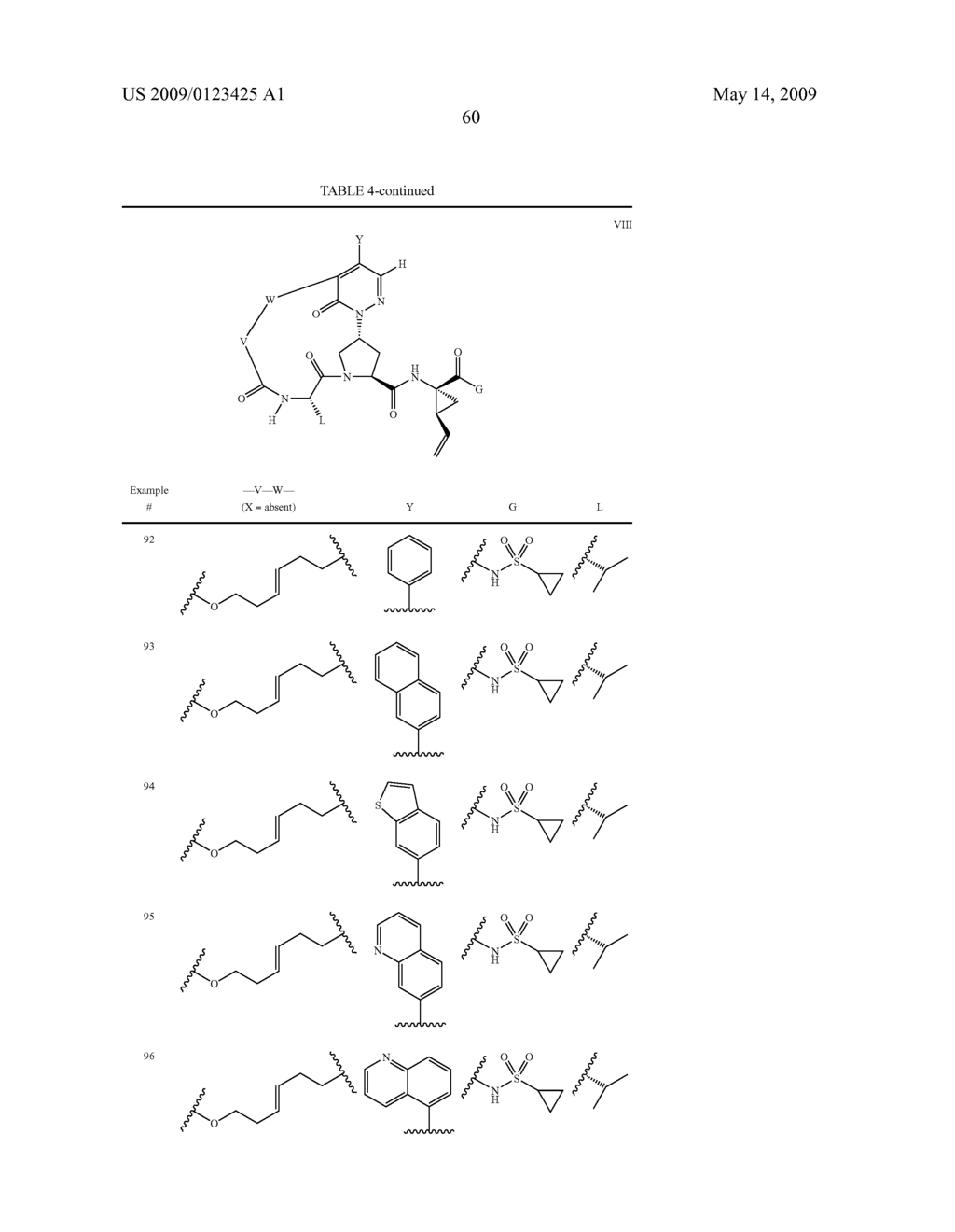 MACROCYCLIC, PYRIDAZINONE-CONTAINING HEPATITIS C SERINE PROTEASE INHIBITORS - diagram, schematic, and image 61