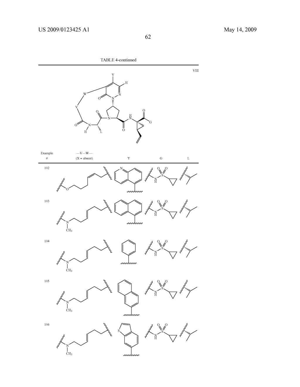 MACROCYCLIC, PYRIDAZINONE-CONTAINING HEPATITIS C SERINE PROTEASE INHIBITORS - diagram, schematic, and image 63