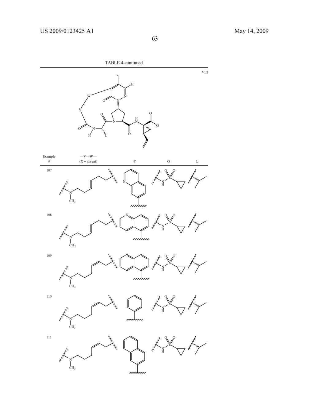 MACROCYCLIC, PYRIDAZINONE-CONTAINING HEPATITIS C SERINE PROTEASE INHIBITORS - diagram, schematic, and image 64