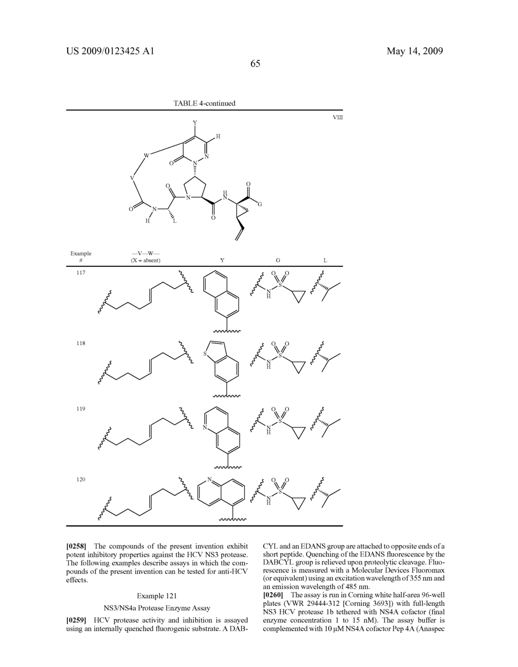 MACROCYCLIC, PYRIDAZINONE-CONTAINING HEPATITIS C SERINE PROTEASE INHIBITORS - diagram, schematic, and image 66