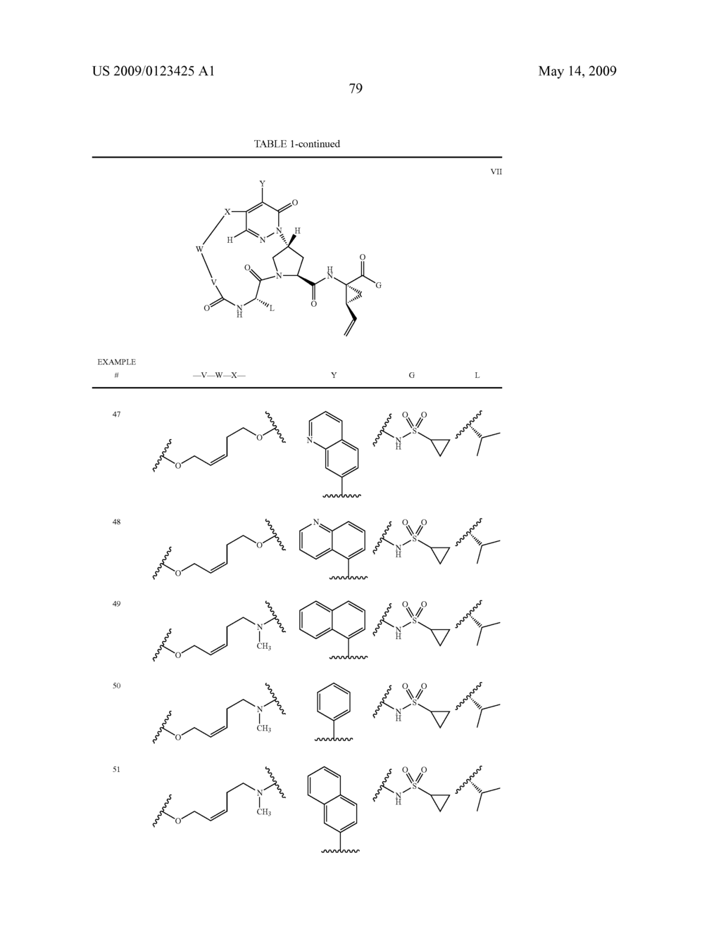 MACROCYCLIC, PYRIDAZINONE-CONTAINING HEPATITIS C SERINE PROTEASE INHIBITORS - diagram, schematic, and image 80