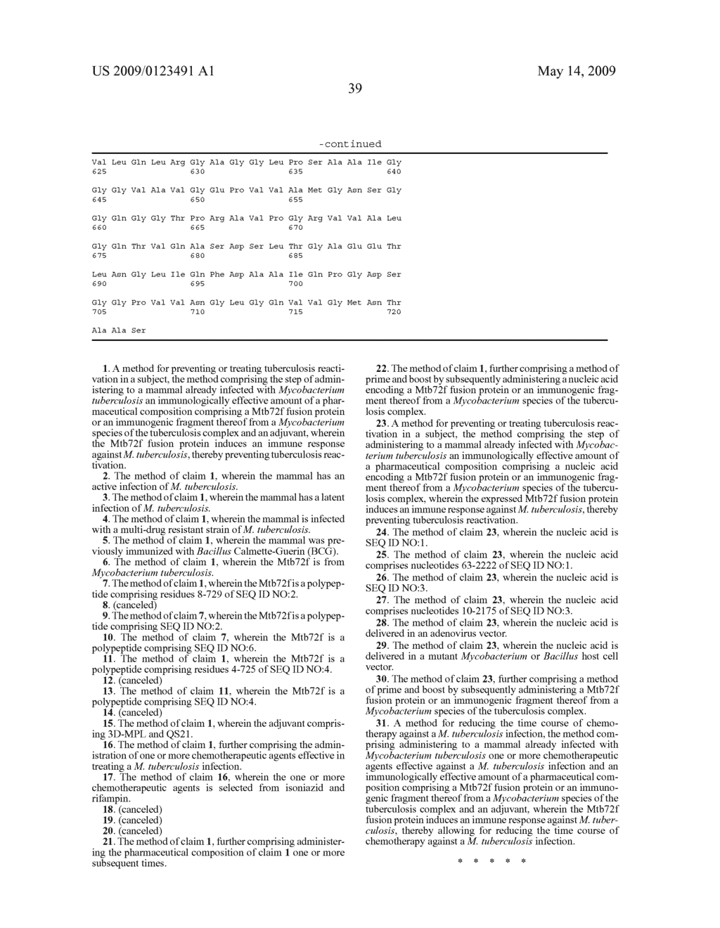 Novel method for preventing or treating M tuberculosis infection - diagram, schematic, and image 49