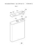 PROTECTION CIRCUIT MODULE FOR RECHARGEABLE BATTERY AND RECHARGEABLE BATTERY PACK INCLUDING THE SAME diagram and image