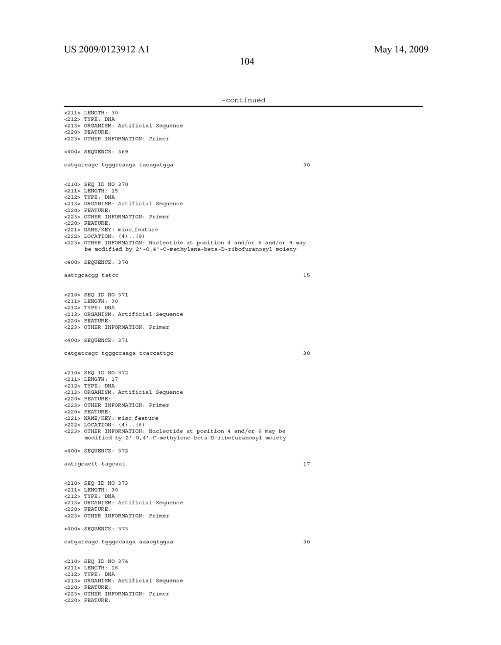 Methods for quantitating small RNA molecules - diagram, schematic, and image 108