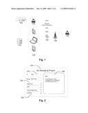 Systems and Methods for Advertising Through Text Messaging diagram and image