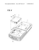 MOBILE PHONE TERMINAL AND CHARGING SYSTEM diagram and image