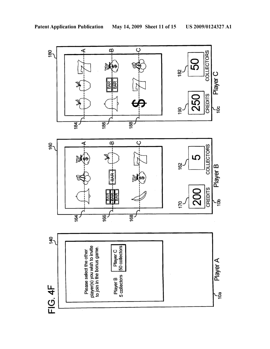 GAMING SYSTEM AND METHOD PROVIDING A MULTIPLE-PLAYER BONUS REDEMPTION GAME - diagram, schematic, and image 12