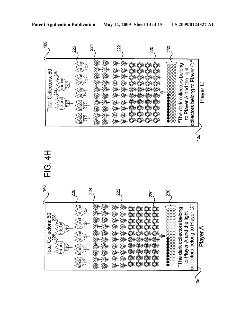 GAMING SYSTEM AND METHOD PROVIDING A MULTIPLE-PLAYER BONUS REDEMPTION GAME - diagram, schematic, and image 14