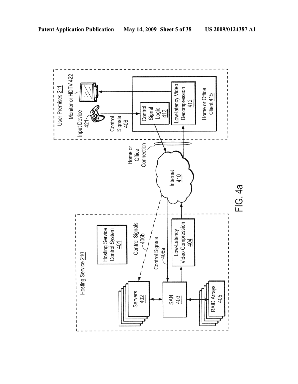 Method for user session transitioning among streaming interactive video servers - diagram, schematic, and image 06