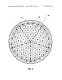 HIGH PERFORMANCE GOLF BALL HAVING A REDUCED-DISTANCE diagram and image