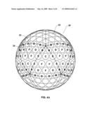 HIGH PERFORMANCE GOLF BALL HAVING A REDUCED-DISTANCE diagram and image