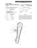 HOUSING OF A TENSIONING SYSTEM WITH AN INTERGRATED SPRAY NOZZLE diagram and image