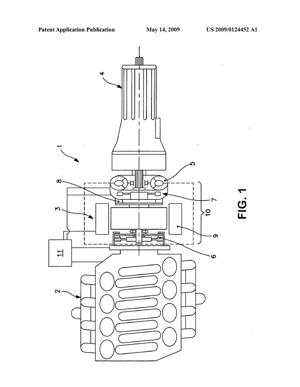 Method for Starting a Piston Engine and Hybrid Drive for Performing the Method - diagram, schematic, and image 02