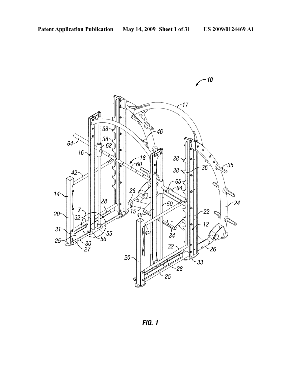 DUAL ACTION WEIGHTLIFTING MACHINE - diagram, schematic, and image 02