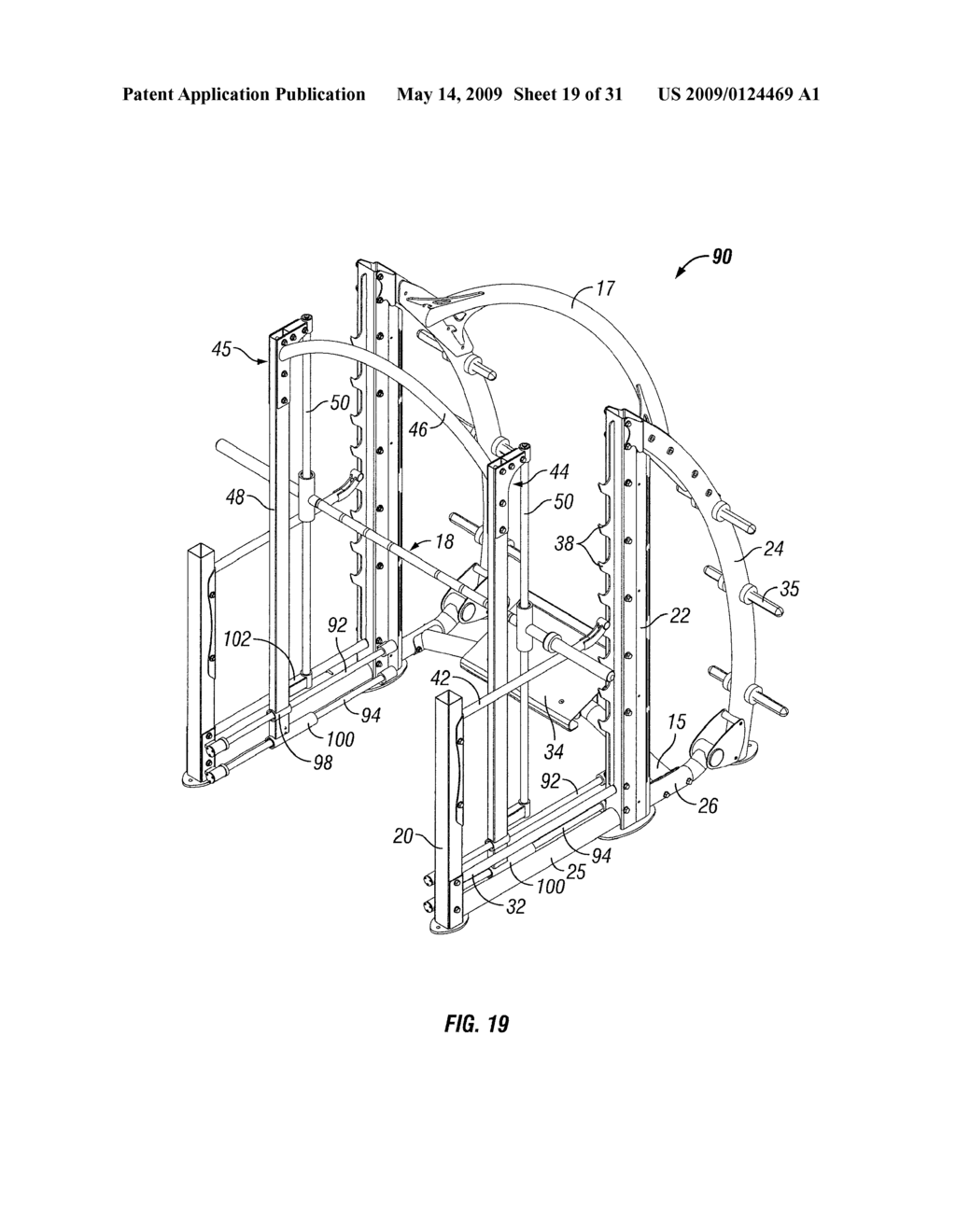 DUAL ACTION WEIGHTLIFTING MACHINE - diagram, schematic, and image 20