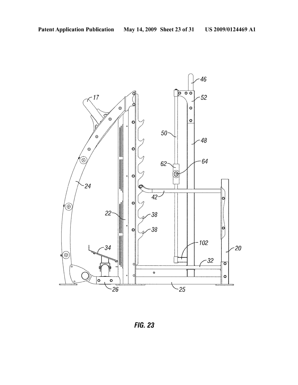 DUAL ACTION WEIGHTLIFTING MACHINE - diagram, schematic, and image 24