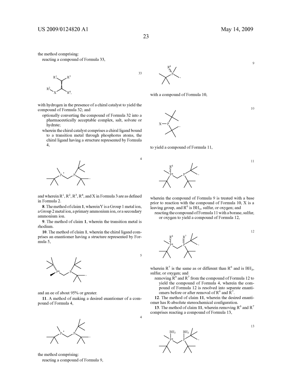 C1-Symmetric Bisphospine Ligands and Their Use in the Asymmetric Synthesis of Pregabalin - diagram, schematic, and image 25