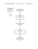 TRANSCODER USING ENCODER GENERATED SIDE INFORMATION diagram and image