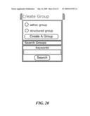 System for targeting advertising to users of a network diagram and image