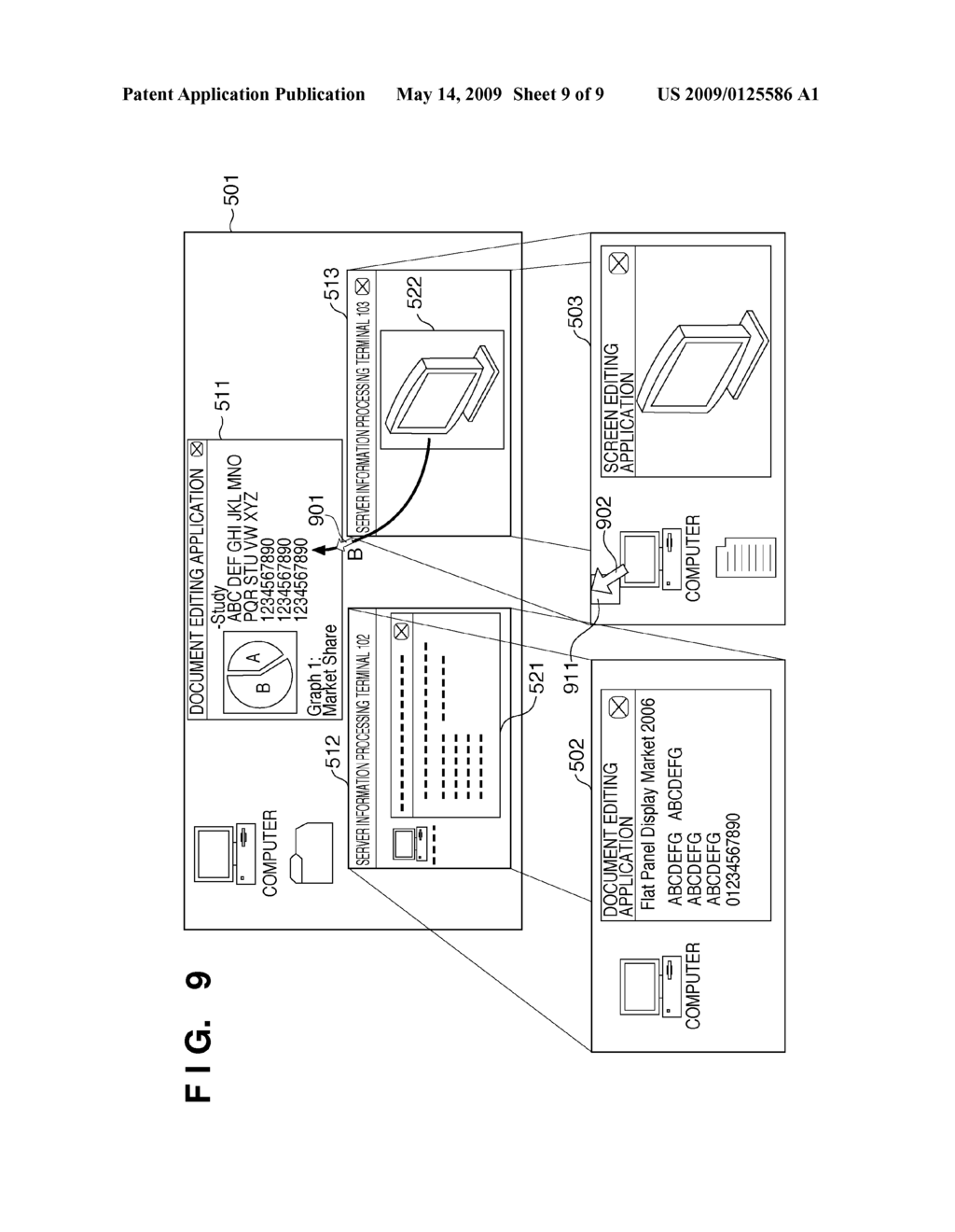 SCREEN SHARING SYSTEM AND DATA TRANSFER METHOD - diagram, schematic, and image 10