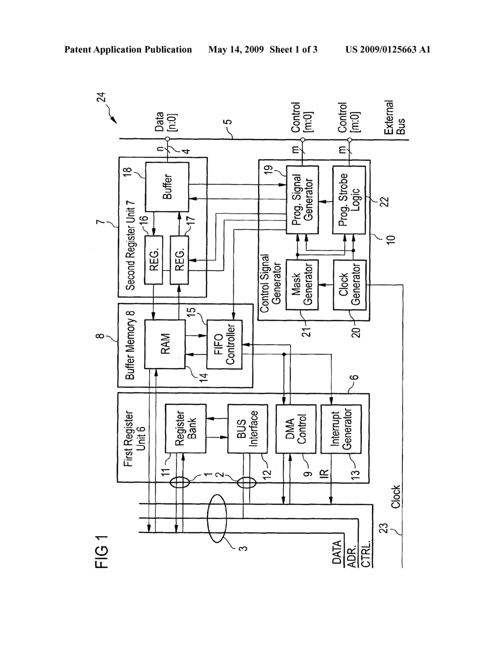 Interface arrangement, especially for a system on a chip, and use thereof - diagram, schematic, and image 02