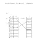 Management of erased blocks in flash memories diagram and image