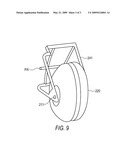 SPLIT REAR WHEEL ASSEMBLY FOR A MOTORCYCLE diagram and image