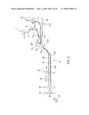 Method for forming radio frequency identification tag on packing bag and device therefor diagram and image